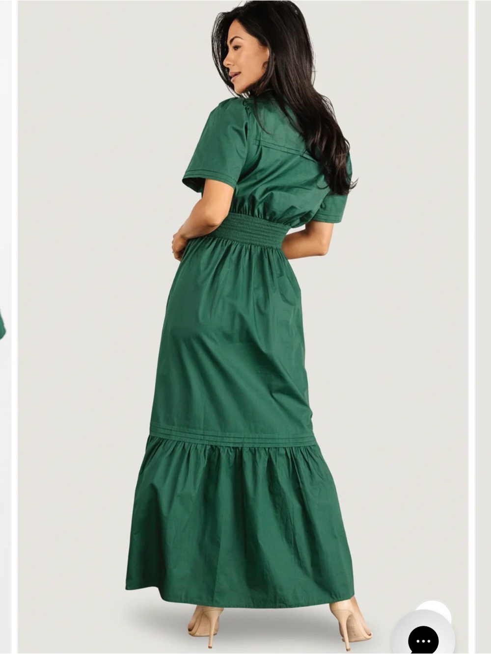 NWT Baltic Born Emerald Vera Maxi Dress, Large - Picture 3 of 5